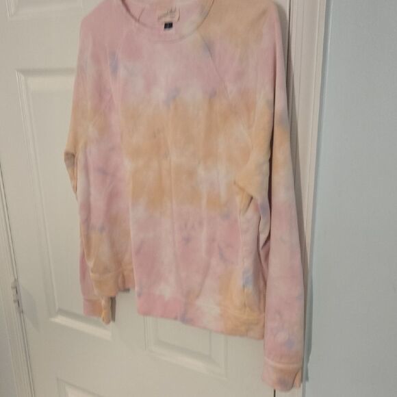 Universal Thread Pink and Orange Crewneck Sweater - Picture 4 of 5